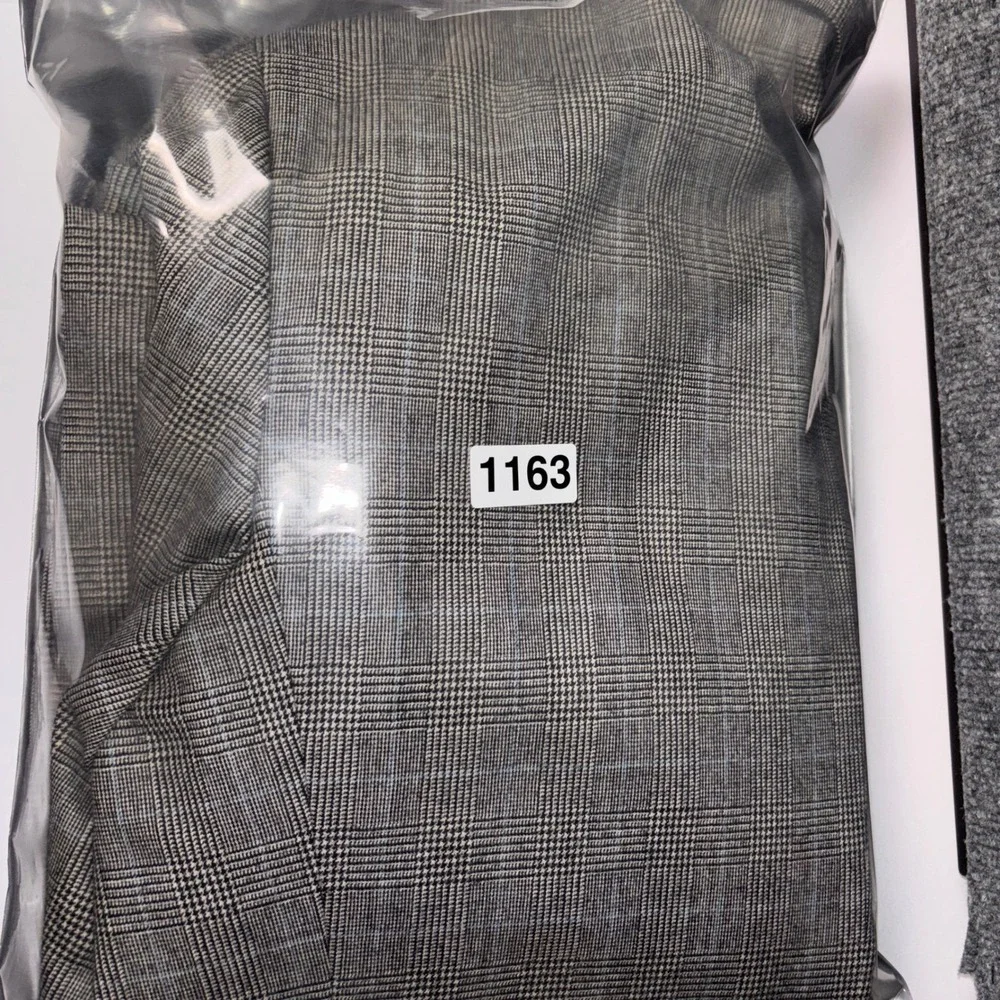 Billfox Rare Fibres London Men's Glen Plaid Suit 38R 36x30‎ Prince of Wales